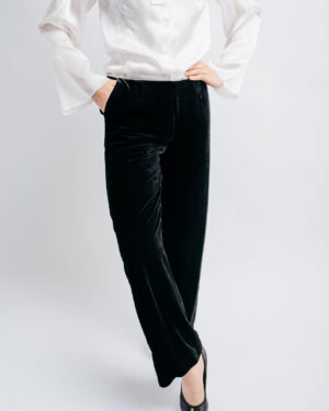 Velvet trousers