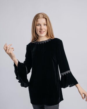 Velvet tunic